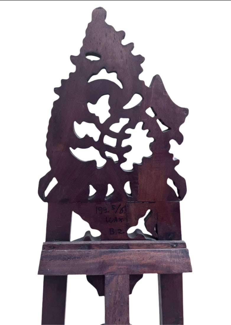 Antique Victorian Style Mahogany Table Top Victorian Easel - 2