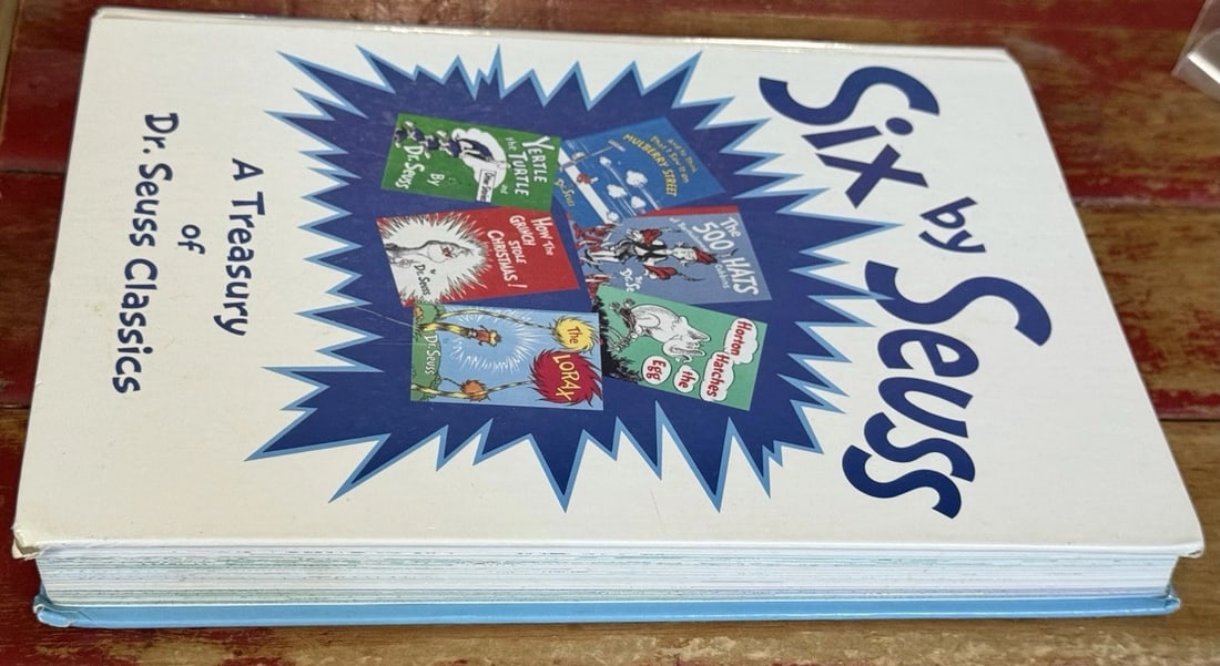 Six By Seuss A Treasury Of Dr. Seuss Classics HC 1991 1st Ed. Banned Book Random - 17