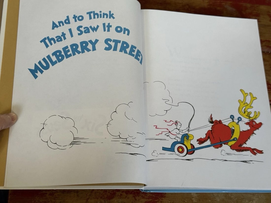 Six By Seuss A Treasury Of Dr. Seuss Classics HC 1991 1st Ed. Banned Book Random - 9