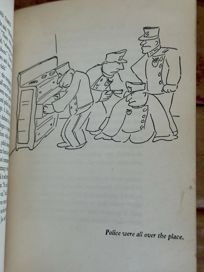 My Life and Hard Times by James Thurber 1933 1st/16th Hardback Harper & Bros H-V - 7