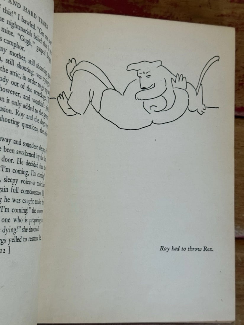 My Life and Hard Times by James Thurber 1933 1st/16th Hardback Harper & Bros H-V - 8