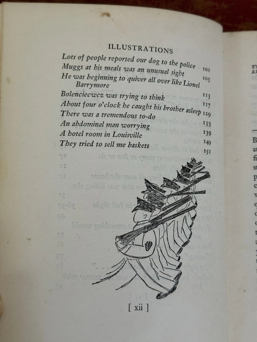 My Life and Hard Times by James Thurber 1933 1st/16th Hardback Harper & Bros H-V - 9