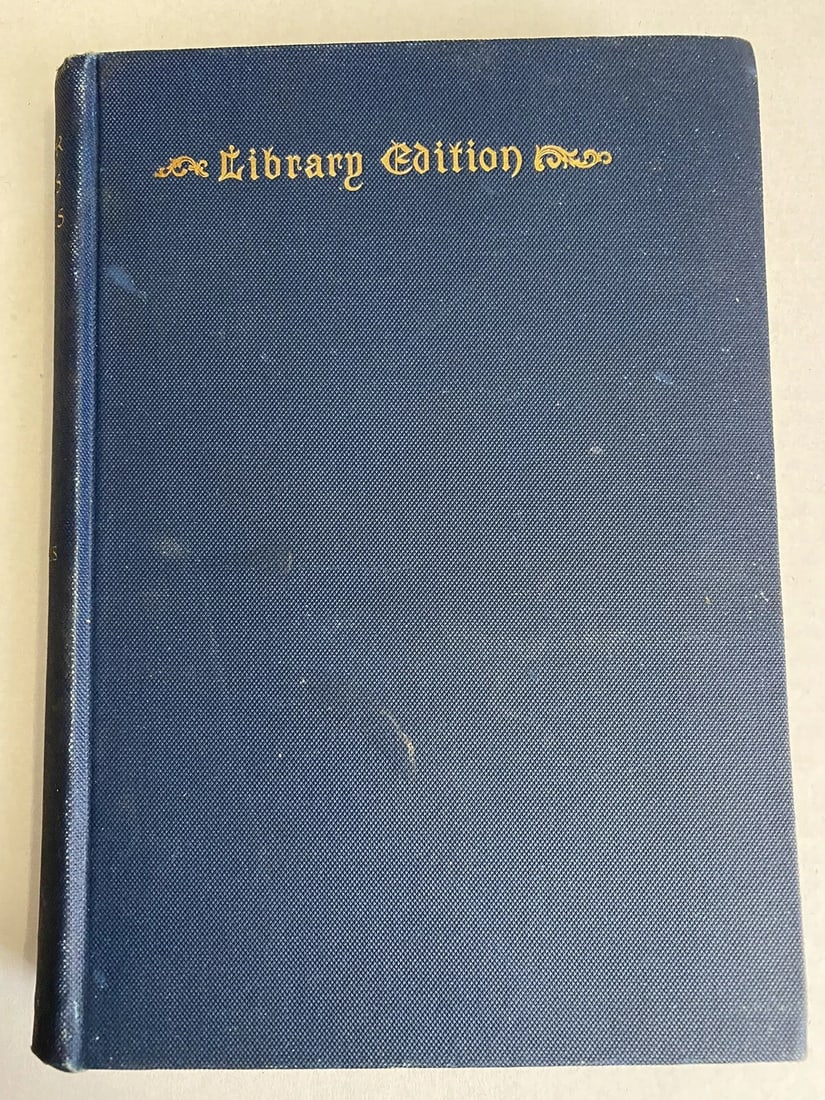 Les Miserables Victor Hugo Vol. IV Illustrated 1886 Library Edition HC VGood - 2