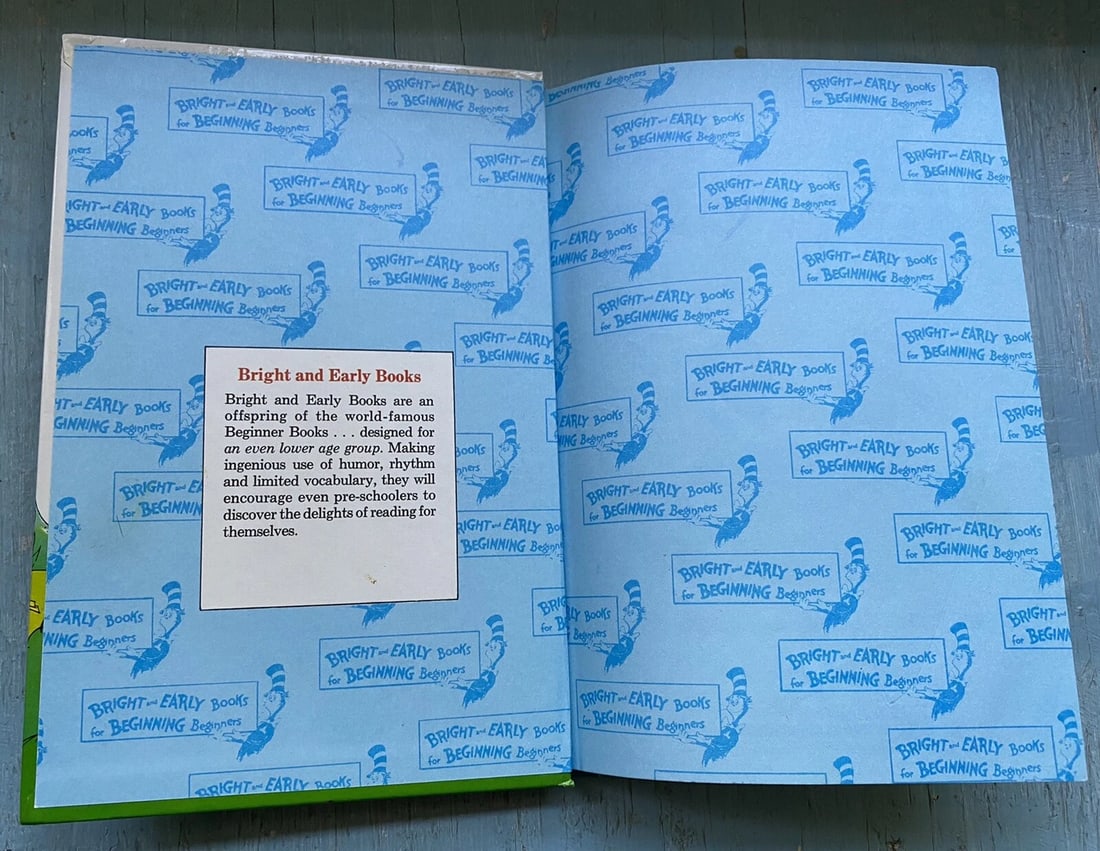 1974 Berenstain Bears He Bear She Bear 1st Ed Grolier Book Club HC Very Good - 5