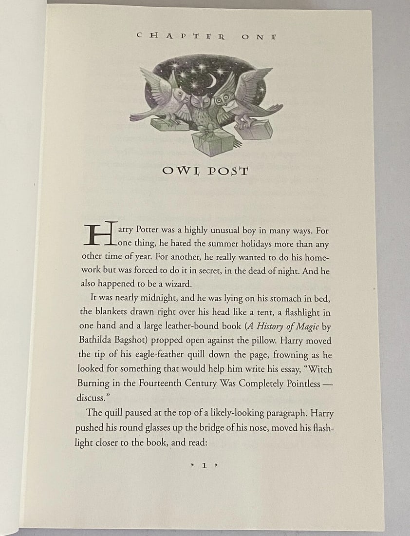 Harry Potter and the Prisoner of Azkaban by J. K. Rowling HC/DJ 1st American Ed. - 10