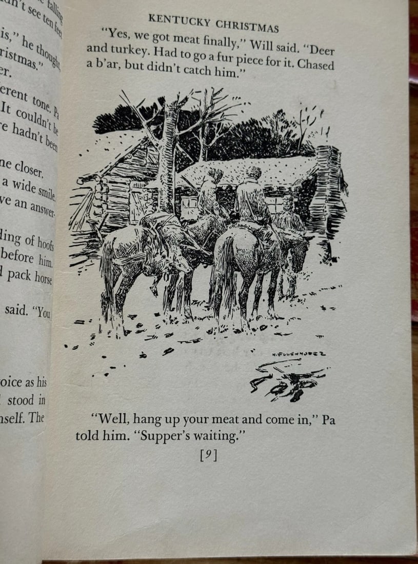 THE STORY OF KIT CARSON Edmund Collier 1953 First Edition/Print HC Grosset VGood - 16