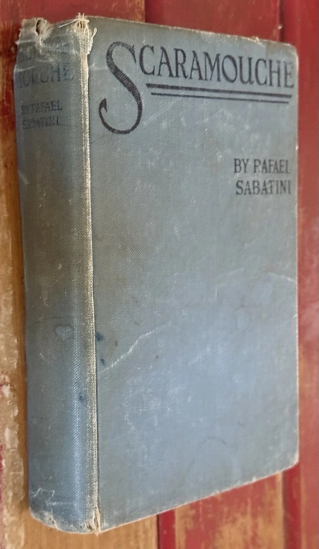 Scaramouche A Romance of the French Revolution Rafael Sabatini 1923 HC Grosset - 5