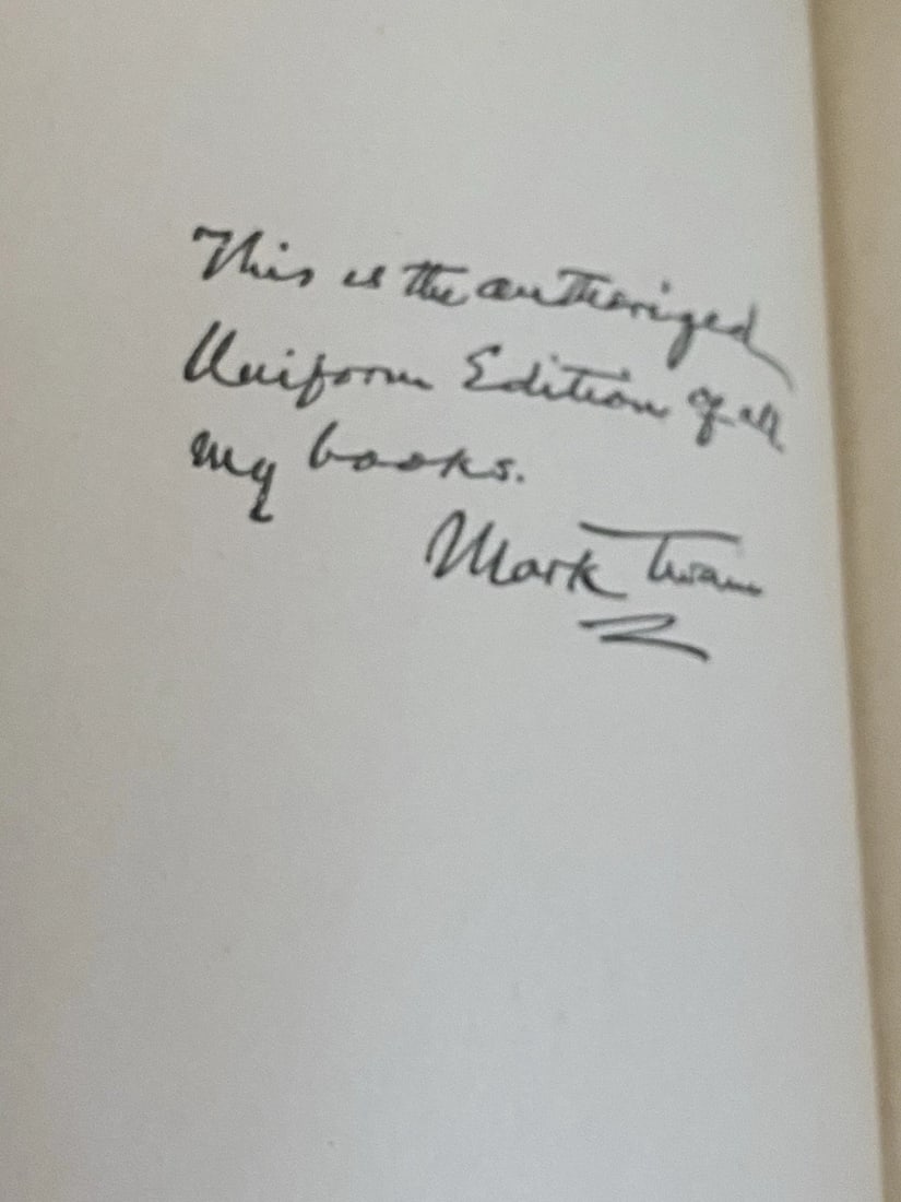 A Tramp Abroad Mark Twain 1907 Illustrated HC Authors Natl Ed. Vol III Book I - 7