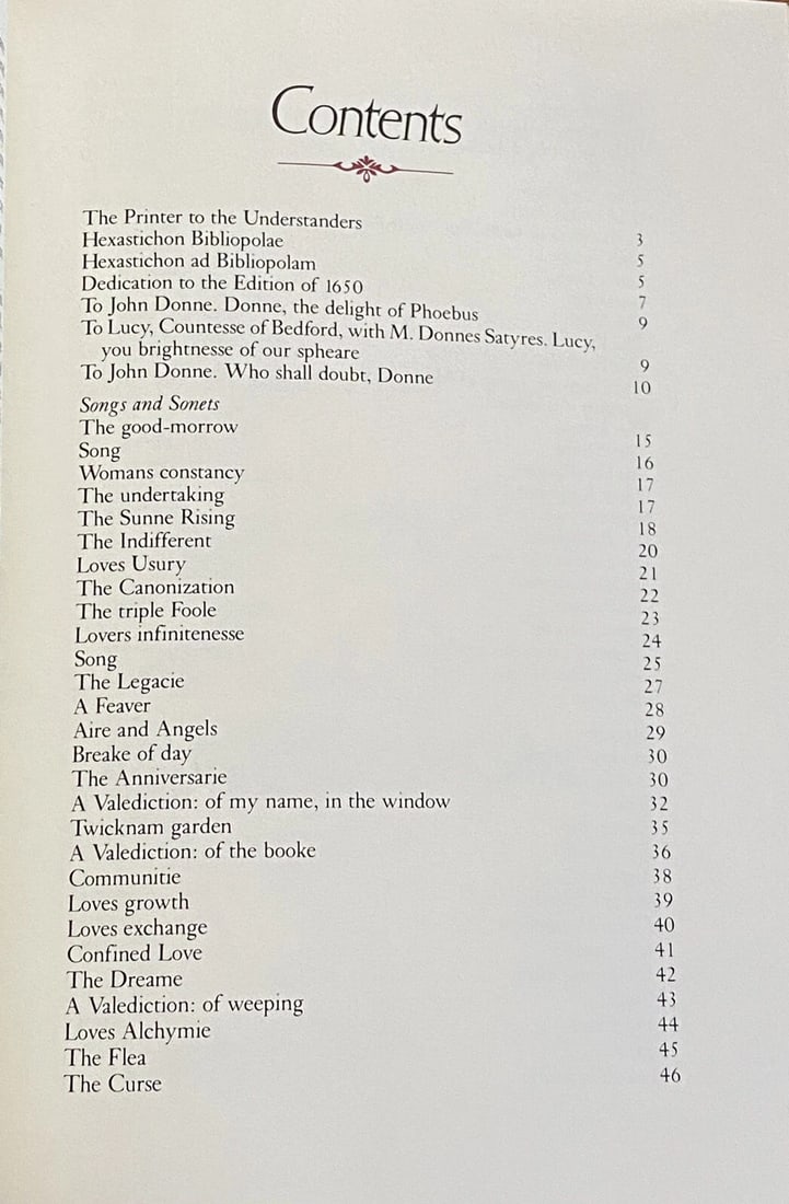 John Donne POEMS 1952Franklin Library 1st Edition 1st Printing Like New Leather - 8