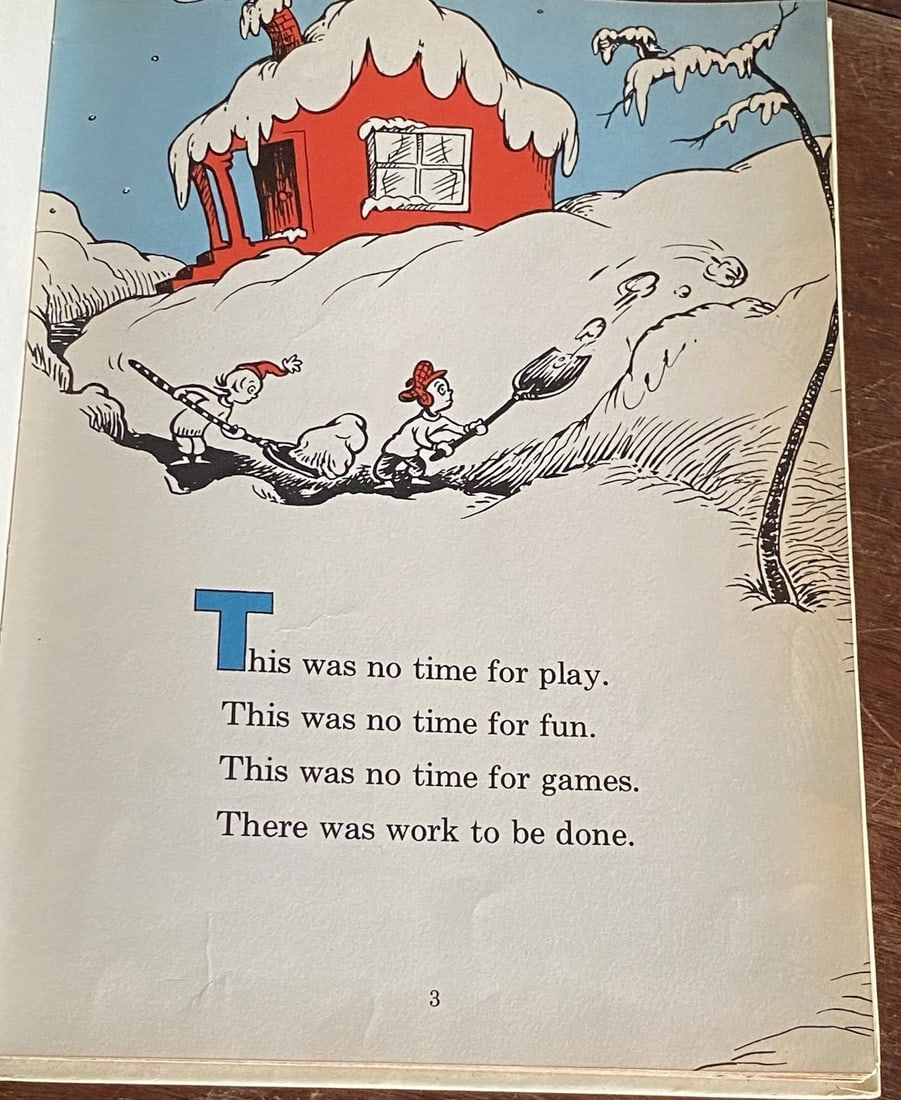 Dr Seuss The Cat in the Hat Comes Back 1stEdition/1st Printing Stated 1958 Good - 9