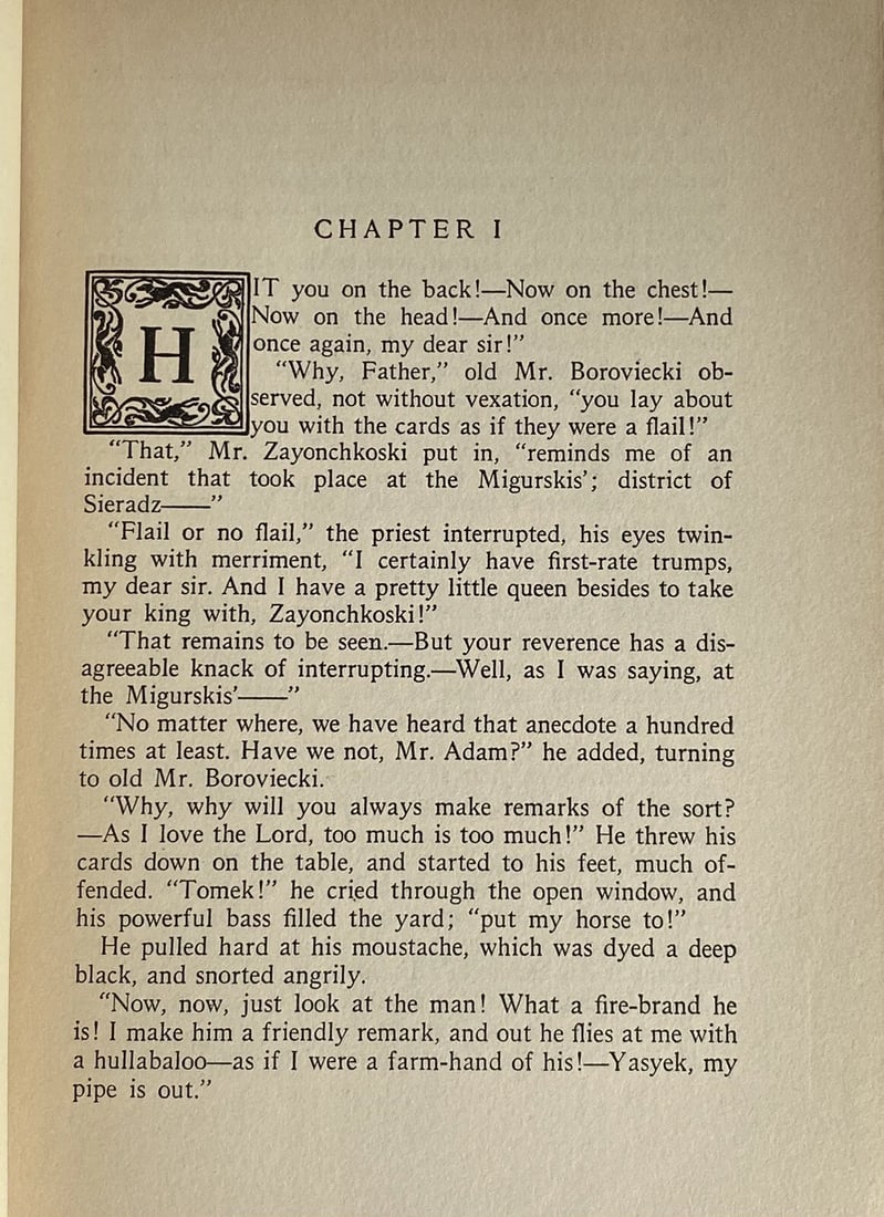 The Promised Land Vol 2 1927 Alfred Knopf Ladislas Reymont HC Very Good - 9