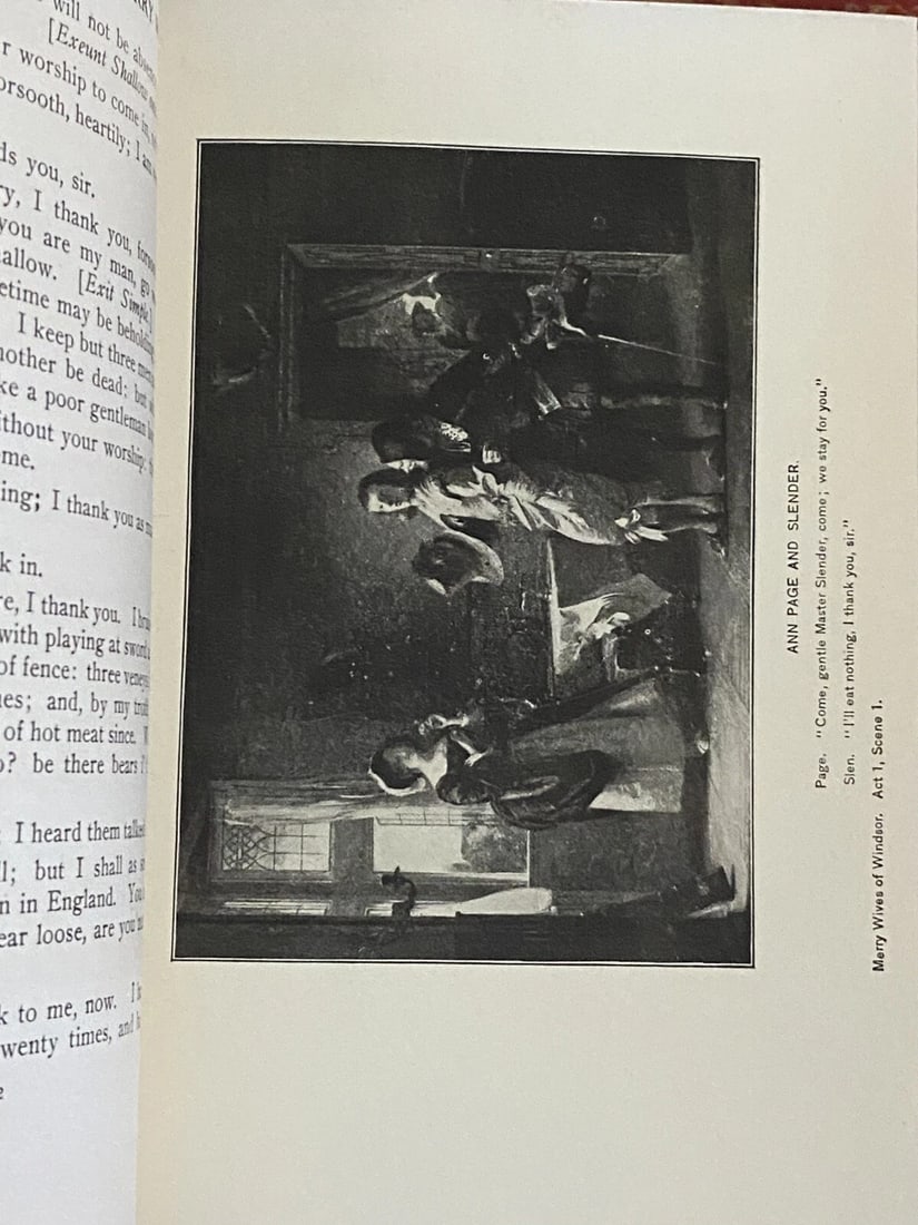 Shakespeares Works Elgin Ed. Deluxe Vol. XV #360/1000 Morris 1901 Illustrated - 10