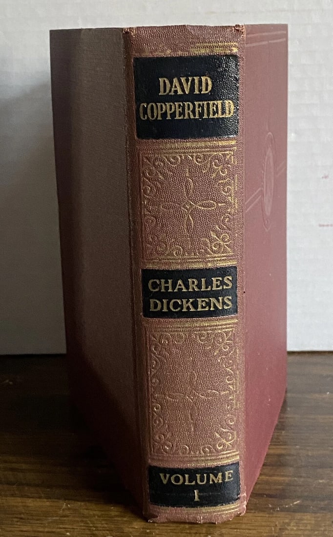 DAVID COPPERFIELD Cleartype Edition VOL I BooksInc HC Illustrated 1930s V Good - 2