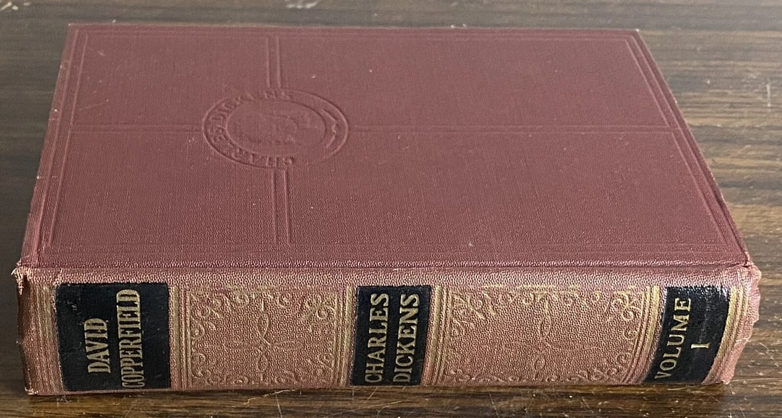 DAVID COPPERFIELD Cleartype Edition VOL I BooksInc HC Illustrated 1930s V Good - 7