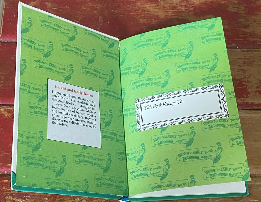 Would You Rather Be a Bullfrog? 1975 1st Edition Book Club Dr Seuss Theo. LeSieg - 7