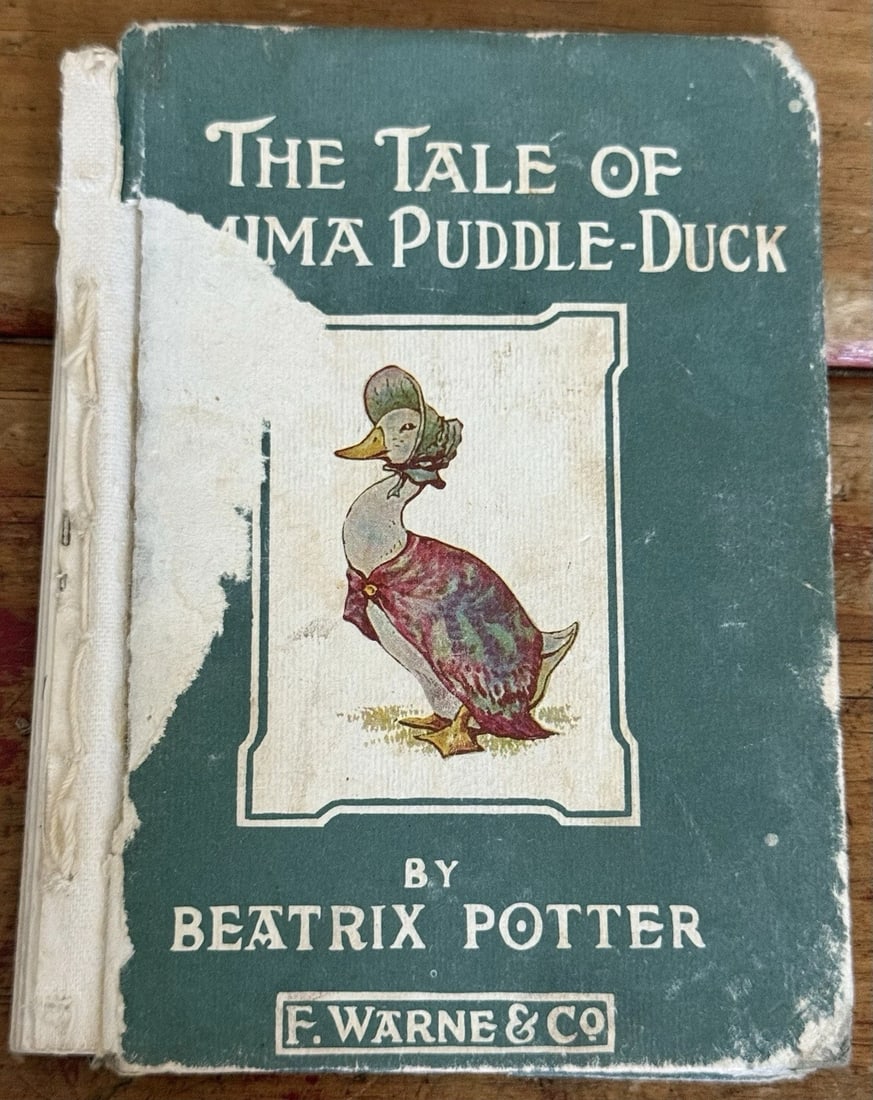 The Tale of Jemima Puddle-Duck by Beatrix Potter, Frederick Warne 1st Thus/1st - 3