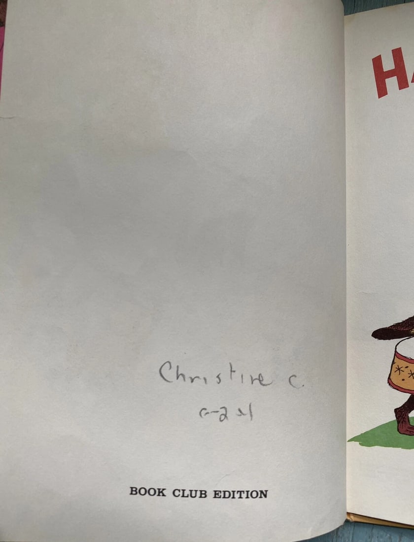 Bright and Early Books Hand, Hand, Fingers,Thumb HC Al Perkins 1969 BCE 1st Good - 7