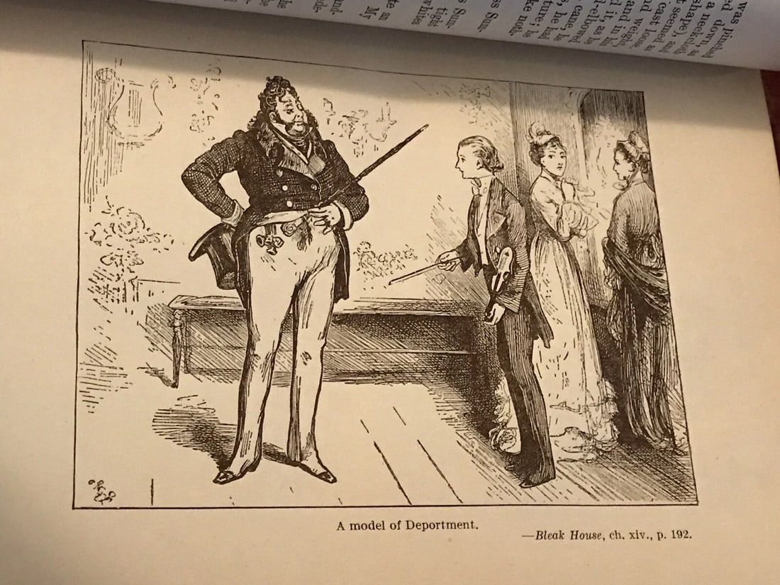 The Works Of Charles Dickens University Edition Vol. 1 Bleak House Antique 1911 - 8
