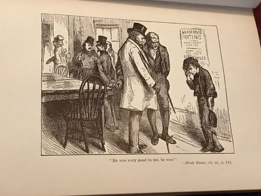 The Works Of Charles Dickens University Edition Vol. 1 Bleak House Antique 1911 - 9