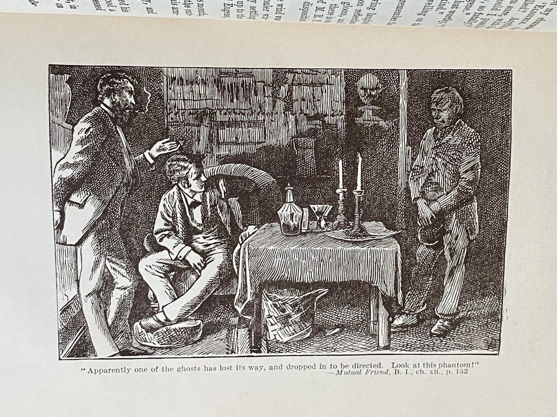 Our Mutual Friend Charles Dickens University Society Vol. III Illustrat. HC 1911 - 14