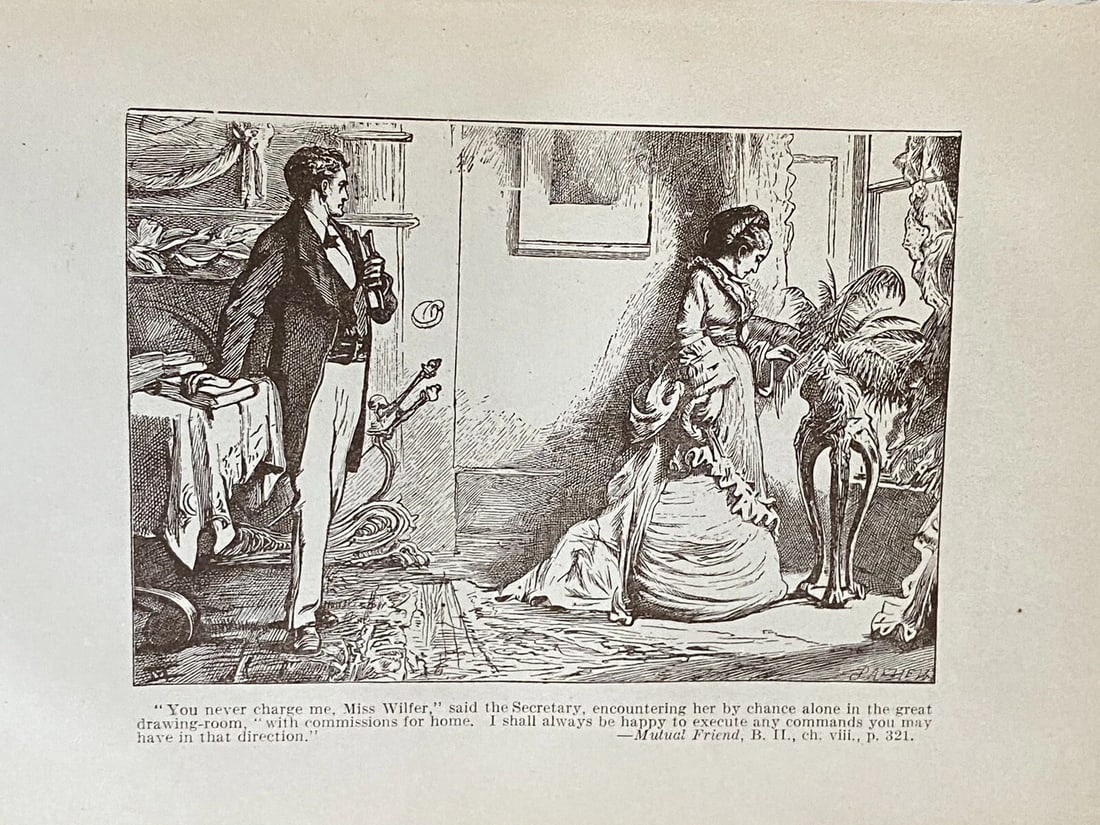 Our Mutual Friend Charles Dickens University Society Vol. III Illustrat. HC 1911 - 16