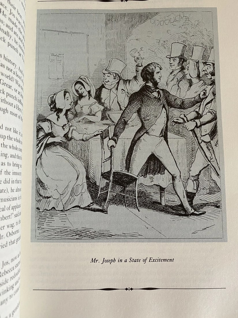 Vanity Fair William Makepeace Thackeray Franklin Library Leather Bound 1981 Fine - 8