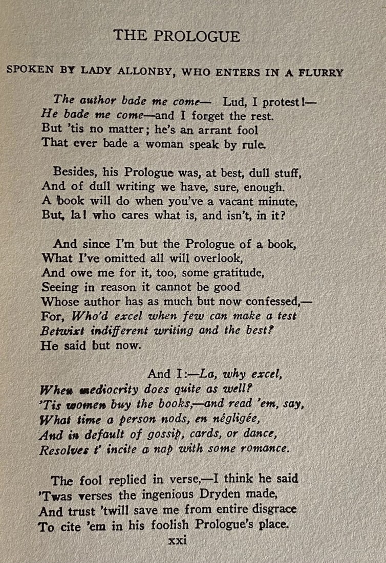 GALLANTRY by James Branch Cabell 1924 2nd Ed. Robert McBride HC VGood - 10