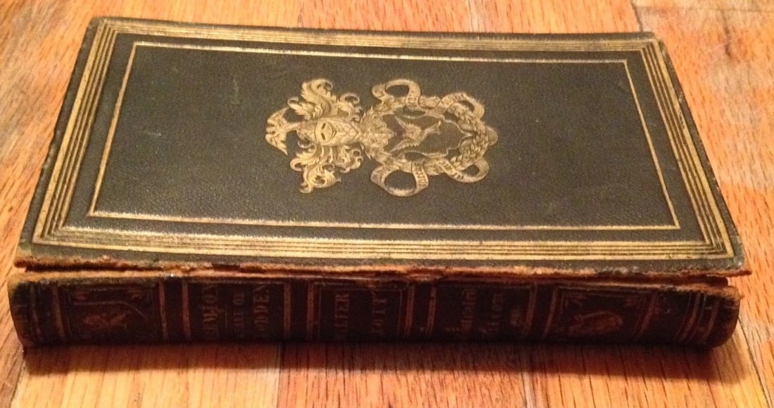 Marmion A Tale of Flodden Scott, Sir Walter Charles Tilt, 1839 London Leather HC - 5