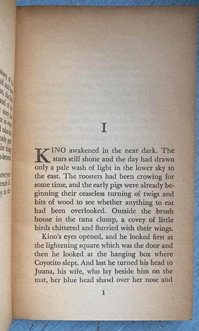 The Pearl by John Steinbeck 1963 18th Paperback A Bantam Pathfinder Edition Good - 8