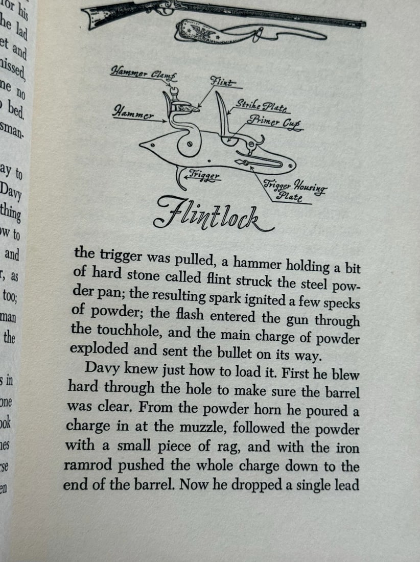 Davy Crockett Stewart H. Holbrook HC First Edition 1955 Illustrated Good Cond. - 8