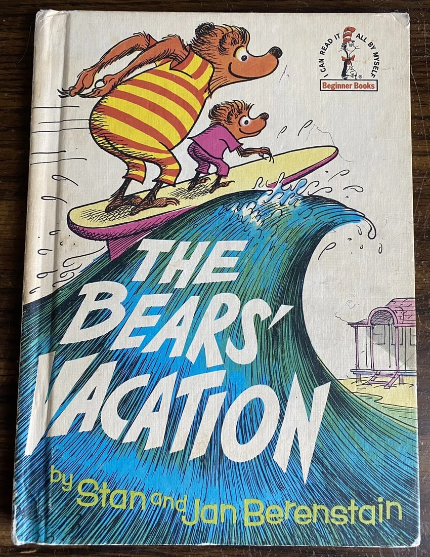 Dr Seuss The Bears' Vacation by Stan and Jan Berenstain 1968 Beginner BooksHC VG: Title: Dr Seuss The Bears' Vacation by Stan and Jan Berenstain 1968 Beginner BooksHC VG Description: THE BEARS' VACATION by Stan and Jan Berenstain Beginner Books Book Club Edition 1968 First Edition