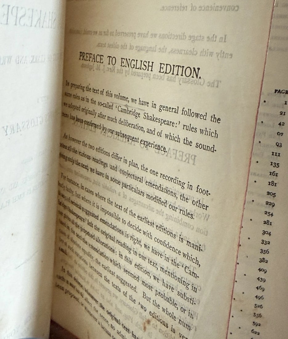 The Works Of William Shakespeare Thomas Y. Crowell NY No Date Antique - 7