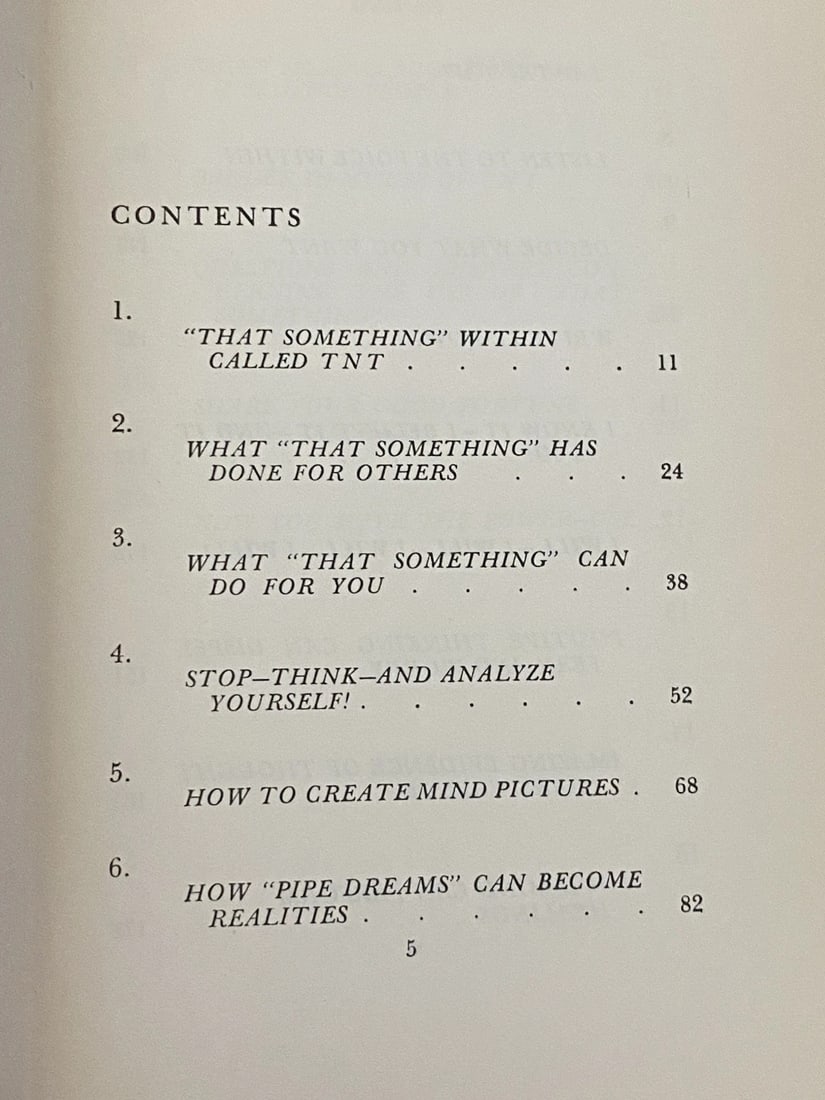 TNT The Power Within You by Claude M. Bristol Prentice-Hall HC 1958 1st Edition - 7
