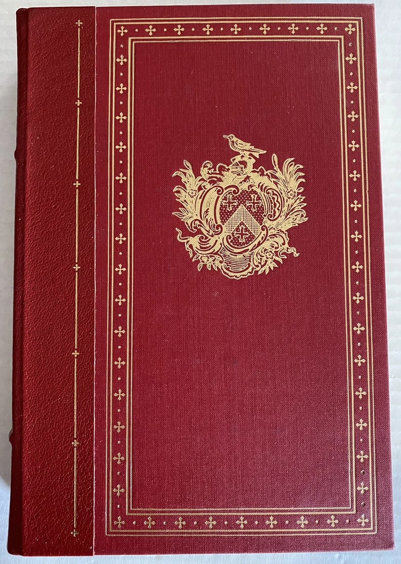 Rare Tristram Shandy Laurence Sterne The Franklin Library 1981 HC Unread Leather - 2