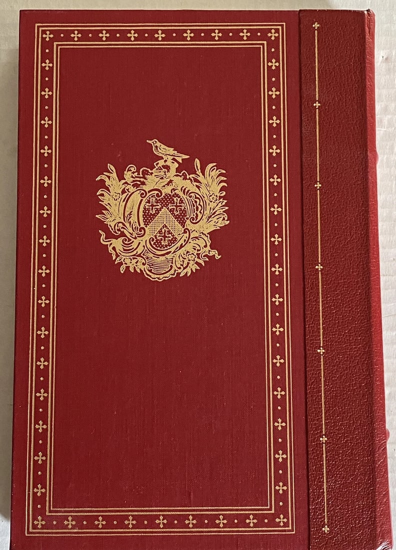 Rare Tristram Shandy Laurence Sterne The Franklin Library 1981 HC Unread Leather - 8