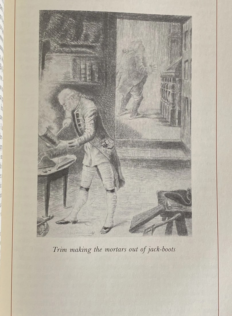 Rare Tristram Shandy Laurence Sterne The Franklin Library 1981 HC Unread Leather - 9