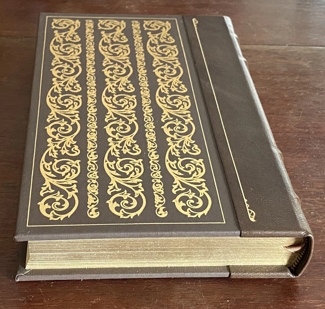 Franklin Library ROBINSON CRUSOE- Daniel Defoe-1/4 Leather 1979 Unread NEW Cond. - 11