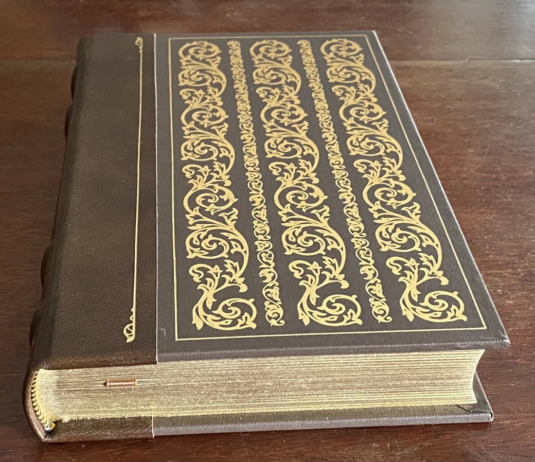 Franklin Library ROBINSON CRUSOE- Daniel Defoe-1/4 Leather 1979 Unread NEW Cond. - 16