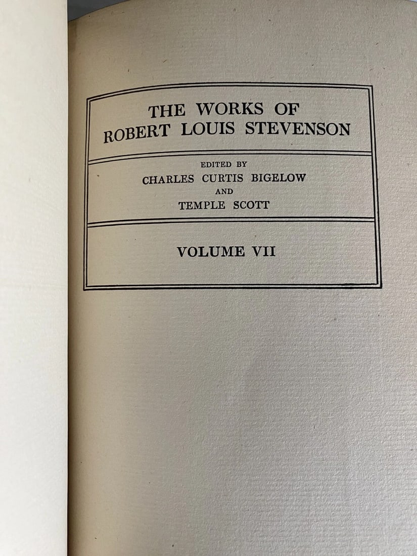 Robert L. Stevenson In The South Seas DeLuxe Ltd.Ed. Vol. VII C.T.Brainard 1906 - 4