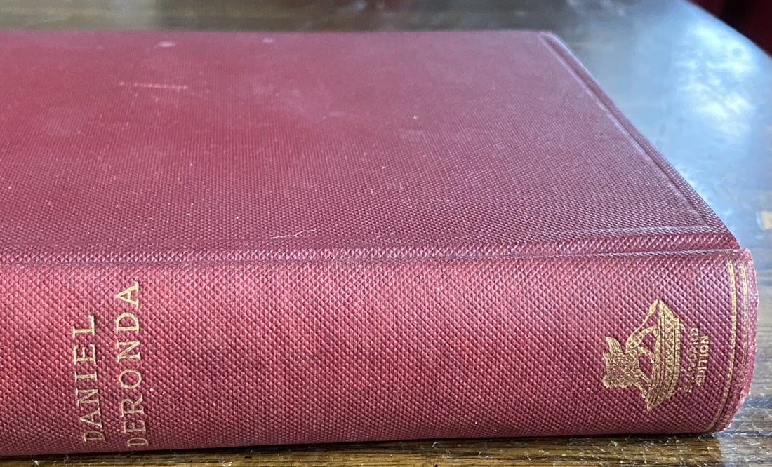 George Eliot's Works Vol. I Daniel Deronda Published by Lovell, Coryell HC 1893 - 19