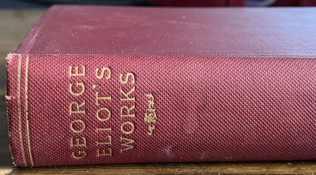 George Eliot's Works Vol. I Daniel Deronda Published by Lovell, Coryell HC 1893 - 20
