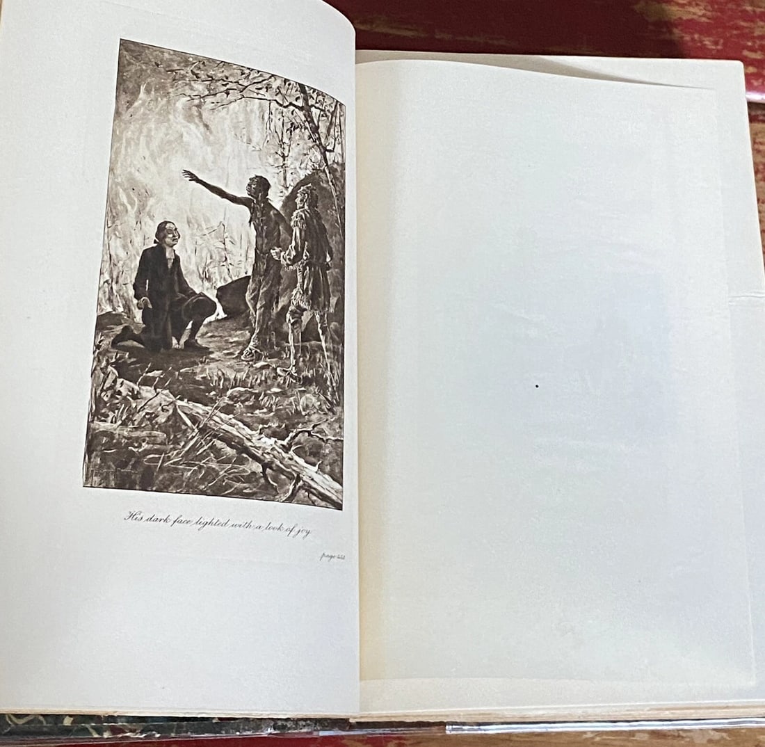 James Fenimore Cooper PIONEERS 1898 Leather Stocking Tales Fireside Ed. Antique - 6