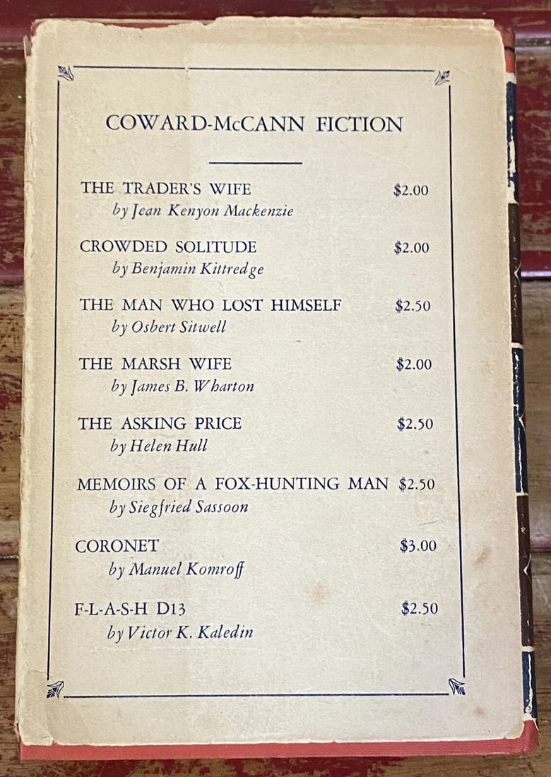 Domitila by Paulo Setubal Coward McCann HC w DJ 1st Ed. 1930 RARE! - 7