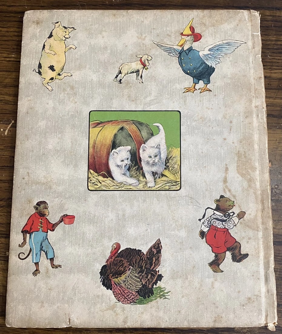 Folks From Animal Land Antique 1922 Western Publishing Co. #W263 IllustratedRARE - 4