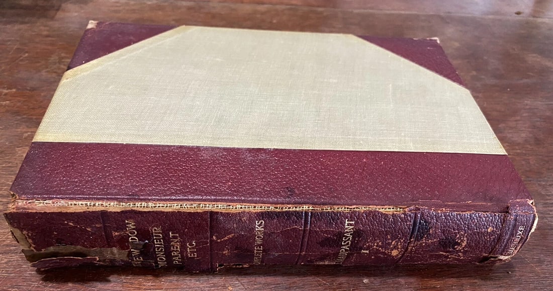 Guy De Maupassant The Window, Msgr.Parent 1910 Pearson Ltd. Ed #173 of 1,000 - 8