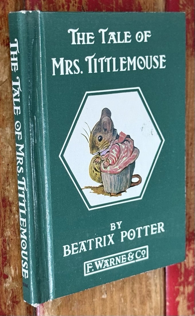 The Tale of Mrs. Tittlemouse BEATRIX POTTER HC/DJ 1938 2nd Printing Very Good! - 12