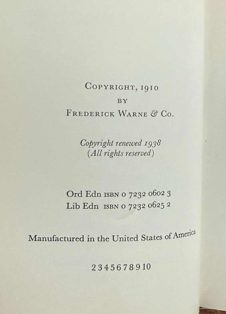 The Tale of Mrs. Tittlemouse BEATRIX POTTER HC/DJ 1938 2nd Printing Very Good! - 5