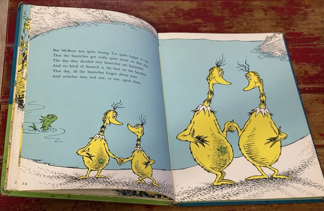 The Sneetches and Other Stories by Dr. Seuss 1961 Hardcover Random House - 9