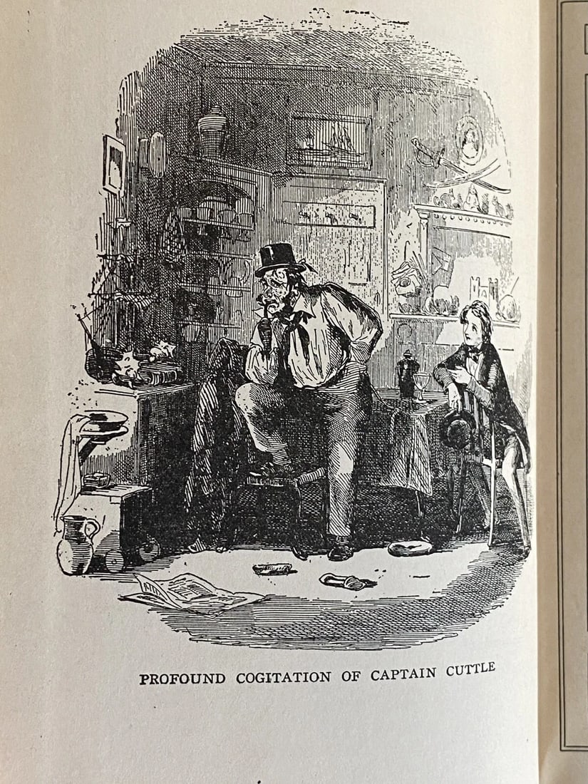 Charles Dickens Dombey and Son Clear Type Edition Books Inc HC 1930s V Good - 7