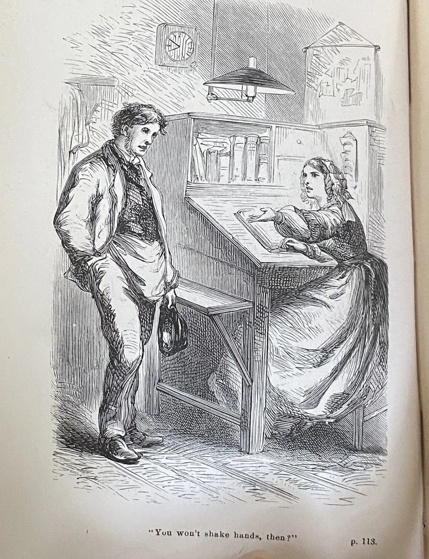 Ruth Buck Lamb It Isn't Right or Frank Johnson's Reason 1st Edition 1867 HC Ill. - 17